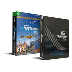 Microsoft Flight Simulator 2024 pour Xbox Series Premium Deluxe PEGI 3+ EP2 18862 Jeu vidéo d'aviation - Product Image 1