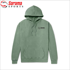 Sudadera con capucha y cremallera bordada, impermeable, con impresión digital de logotipo personalizado, para hombre, cálida, gruesa, de lana, para invierno - Product Image 5