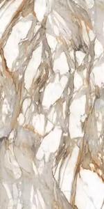 Alex Calacatta Blanc 1600x3200mm Pierre frittée haute brillance Carrelage de porcelaine pour sol mur grande dalle - Product Image 4