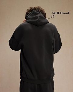 Sudadera con capucha cálida de invierno con logotipo personalizado - Product Image 2