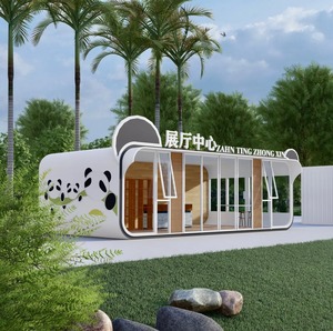 <span class=keywords><strong>Maison</strong></span> <span class=keywords><strong>de</strong></span> plage préfabriquée <span class=keywords><strong>de</strong></span> style luxueux à épissage multiple pour camping, boutique, hôtel, isolation, cabine Apple étanche <span class=keywords><strong>avec</strong></span> balcon - Product Image 5