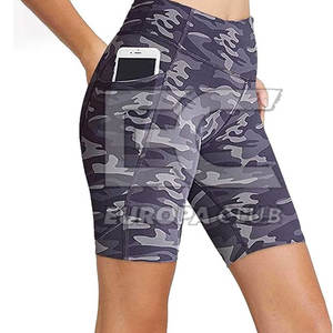 Shorts de Yoga de Nueva Llegada, Shorts de Yoga de Moda para Mujer, Shorts de Yoga con Logotipo Personalizado, Shorts de Yoga para Hacer Ejercicio al Mejor Precio - Product Image 1