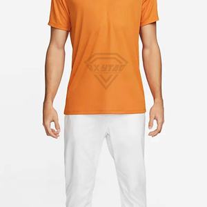 Polo de golf 100% algodón con logotipo bordado personalizado al por mayor, camiseta Polo de negocios Lisa unisex de alta calidad para hombre - Product Image 2
