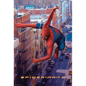 Tarjeta de Felicitación Simple de Spider-Man 2 para Negocios, Amor, Cumpleaños, Días Festivos, San Valentín, Navidad, Año Nuevo, Agradecimiento y Otros Eventos, Hecha de Papel - Product Image 1