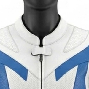 Combinaison de moto, une ou deux pièces, en cuir véritable, pour course, avec logo personnalisé, imperméable. - Product Image 2