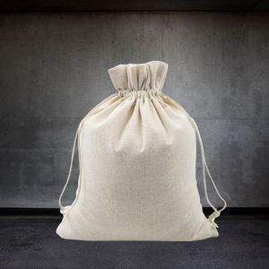 Sacs à cordon en coton 100% naturel et écologique, réutilisables, pour le stockage en vrac, l'emballage cadeau, l'organisation de voyage, le bricolage, les mariages, les expositions - Product Image 4
