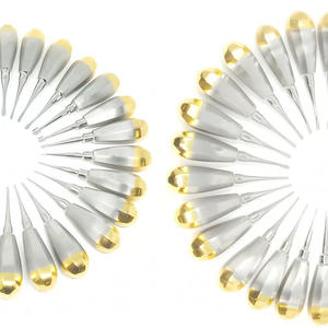 Lot de 27 élévateurs de racines dentaires Pado assortis Orthodontie Chirurgicale Or - Product Image 3