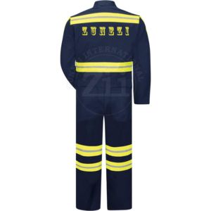 Overol de Seguridad Reflectante de Alta Visibilidad, Impermeable, de Algodón, para Socorristas, Protección Climática y Resistente al Fuego - Product Image 5