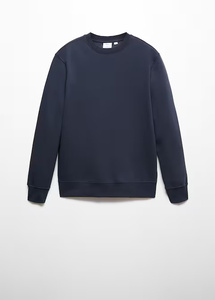Sweatshirts et sweats à capuche à col rond 100% coton pour hommes Logo personnalisé à manches longues Motif solide pour l'automne - Product Image 6