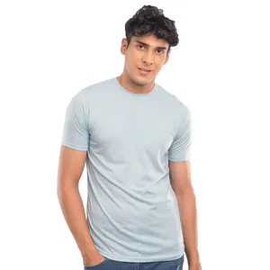 T-shirt de poids lourd de qualité supérieure 100% coton T-shirts à manches courtes col rond hommes T-shirt personnalisé T-shirts décontractés