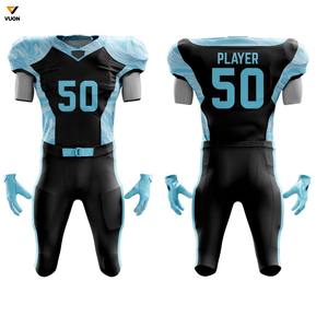 Uniformes de Fútbol Juvenil Americano de calidad superior para ropa de entrenamiento Uniformes de fútbol americano cosidos de alta calidad - Product Image 1