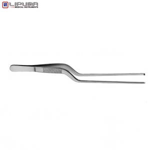 JANSEN Pinzas de Oído Bayoneta 1x2 Dientes Pinzas de Oído Punta de 2 mm Otología Instrumentos Médicos Microquirúrgicos - Product Image 3