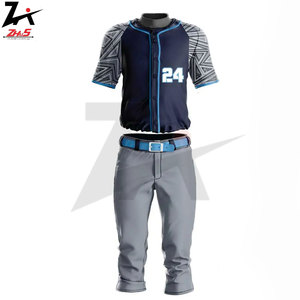 OEM Custom Wholesale Baseball Jersey <b>Hats</b> Sublimated Blank T-Shirts and Mens Printed Uniforms for Teams and Leagues - Product Image 6