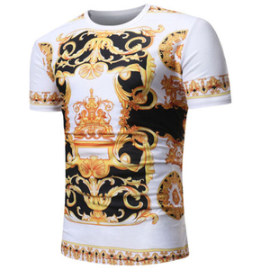 Nhà Sản Xuất Chuyên Nghiệp Mới Nhất Của Phong Cách Mùa Hè Thăng Hoa Nửa Tay Áo Áo Phông Tùy Chỉnh OEM Dịch Vụ Mới Nhất Dệt Kim - Product Image 2