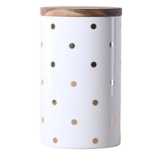 Boîte de rangement de cuisine en métal à motif tournesol avec couvercle en bois, ensemble de boîtes de rangement de cuisine imbriquées pour la maison au meilleur prix - Product Image 3