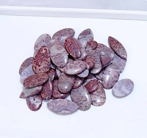 Cabochon en quartz jaspe grain de café 100% naturel, pierre précieuse, formes variées, haute qualité, tailles personnalisables, prix de gros, pour bijoux - Product Image 4