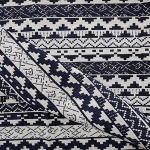 Mochila escolar ecológica de algodón polivinílico tejido Jacquard para niños elegante y suave con tela gruesa teñida con hilo - Product Image 2