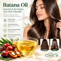 100% Minyak Nabati Murni dan Alami Minyak Babassu Alami Vegan Herbal Pelembab Elastisitas Perawatan Kulit Pengencang untuk Rambut dan Kulit
