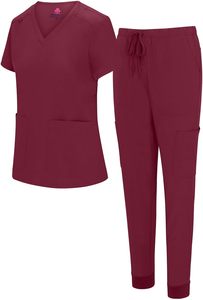 Costumes de gommage médical avec logo personnalisé-Ensembles d'uniformes de jogging en coton et polyester Uniformes hospitaliers en gros pour médecins et infirmières - Product Image 3