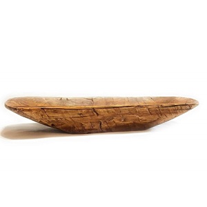 Bol en bois naturel artisanal pour la cuisine, la salle à manger, la décoration de la maison - Product Image 1