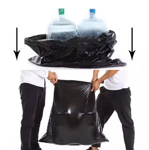 Sac poubelle de grande capacité Sac poubelle extra large pour hôtel noir très résistant de 55 gallons Sacs poubelle industriels - Product Image 2