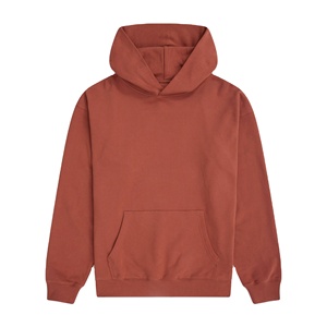 Sweat-shirt à capuche oversize pour homme, 480 GSM, en coton et polyester, molleton épais et chaud, style streetwear décontracté, personnalisable OEM - Product Image 5