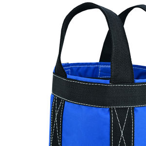 Cubo de Herramientas de Lona Resistente al Agua con Logotipo Personalizado, Almacenamiento de Pared Recta Duradero, Capacidad de 30 kg, Correa Ajustable con Cordón - Product Image 4