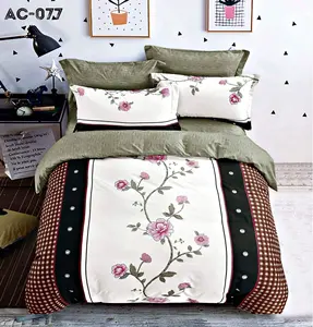 Ex factory Ethical and Eco-Friendly Customized Printed Tencel Cotton Fabric for home textiles and institutions