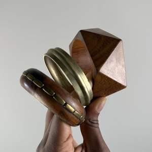 Elegantes Brazaletes de Madera Impermeables con Diseño Personalizable para Uso Diario, Moda Étnica, Looks Festivos, Regalos Empresariales, Exportación al por Mayor - Product Image 3