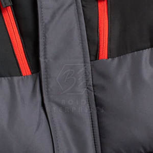 Veste d'hiver matelassée pour homme de haute qualité avec logo personnalisé sur le devant, grande taille, à capuche, prix bas, design personnalisé, rembourrage rapide - Product Image 5