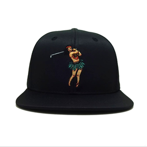 Gorra Snapback Negra Lisa al por Mayor con Perforaciones Láser Transpirable, Lista para Bordado Personalizado, Directo de Fabricante - Product Image 1