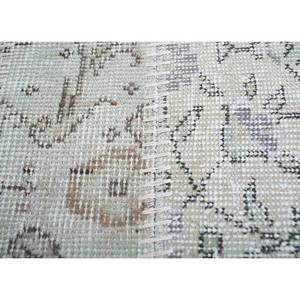 Tapis en laine noués à la main grande surface Provenance gris et noir Pae-3746 – Idéal pour salon, couloir, décorations, forme rectangulaire patchwork - Product Image 3