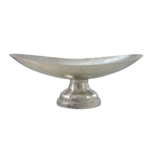 Bol de service décoratif moderne de couleur argent, vaisselle de haute qualité, bol de Fruits à vendre, bol de collation en métal - Product Image 2