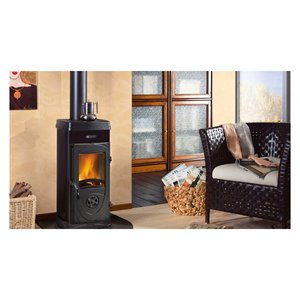 Estufa de Leña Super Junior 5.7kW, Color Negro, Modelo 4 Estrellas 3008930 - Product Image 2