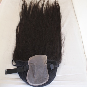 Pelucas de cabello virgen vietnamita para mujeres negras, cabello humano de doble trama, 13x6, HD, con encaje frontal - Product Image 4