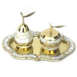 เหยือกทองเหลือง Aftaba,แกะสลักแบบอาหรับ - Product Image 1