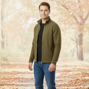 2020 nouvelle mode hommes vestes manteaux hommes hiver classique polaire veste avec votre Logo personnalisé et marque OEM Service - Product Image 4