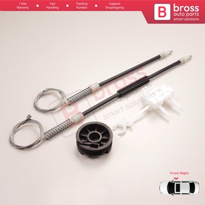 Kit de réparation de lève-vitre électrique BWR798 avant droit pour Albea Siena Palio MK1 171 172 178 1996-2016 4/5 portes 46786202 - Product Image 3