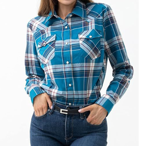 Chemises de cowboy classiques neuves pour hommes, 100% coton, manches longues, denim confortable, chemise en jean décontractée, chemises de cow-boy western, chemises d'équitation - Product Image 1