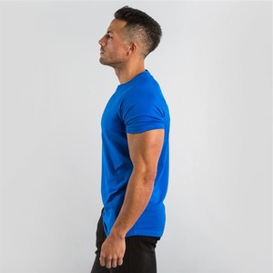 Premium Slim <b>Fit</b> Men's Gym <b>T</b>-<b>Shirt</b> <b>Muscle</b> Slim Fitted Cotton with Breathable Material Custom Digital Printing Your Logo Design - Product Image 4
