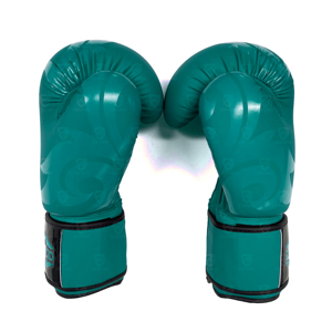 Guantes de Boxeo Sanda con Logotipo Personalizado, Guantes de Entrenamiento para Exteriores, Cuero Vacuno Real de Pakistán, Cierre con Cordones - Product Image 2