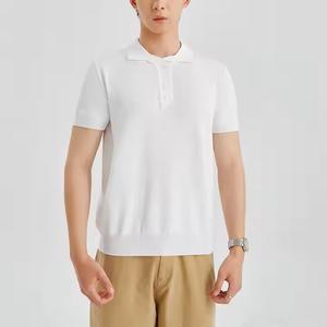 POLO Formal Simple de alta calidad de Color sólido para hombre, novedad de verano, camisa POLO de secado rápido cómoda con solapa a la moda 2025 - Product Image 4