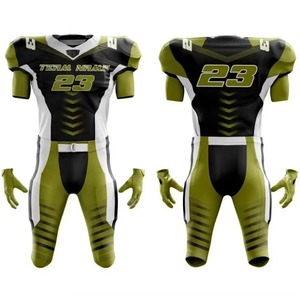 Hombreras Ropa de fútbol americano Ropa deportiva Uniforme Juego de camiseta de práctica de fútbol americano - Product Image 5