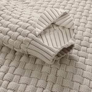 เสื้อสเวตเตอร์ของผู้ชายผ้าฝ้าย100% ระบายอากาศได้ดีเสื้อสเวตเชิ้ตของผู้ชายมีสไตล์ - Product Image 6