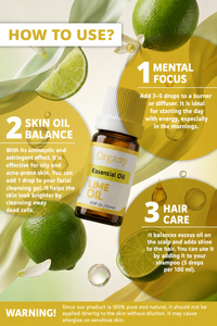 100% Pure Lime Essential <b>Oil</b> Citrus Aurantifolia Steam Distilled Wholesale Private Label OEM for <b>Diffuser</b> Candle Soap Making - Product Image 5