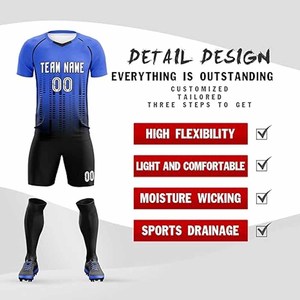 Hot <b>Sale</b> Real Quality Team Soccer Jersey Custom Football Uniform Soccer New Club Soccer Jerseys uploaded by Dress Sports - Product Image 6