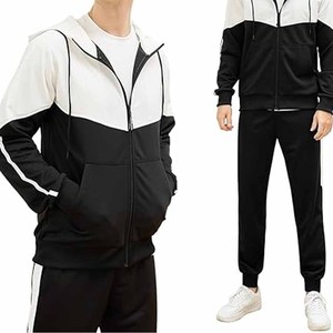 Nouveaux vêtements de sport en gros Concevez votre propre survêtement de sport hommes survêtements ensemble top vente hommes survêtement téléchargé par robe de sport - Product Image 5