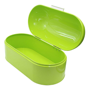 Récipient de stockage en gros pour aliments en acier et métal boîte à lunch en métal boîte à sucre ronde - Product Image 2