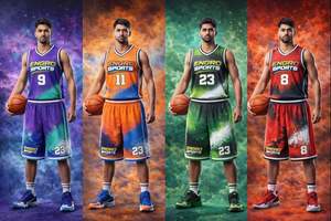 Fabricant de maillots de basket-ball en gros Pakistan Fournisseur de vêtements de sport sur mesure Commande en gros d'uniformes de basket-ball Commande d'uniformes de basket-ball - Product Image 3