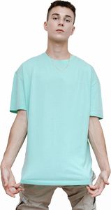 Camiseta en blanco de algodón 100% de alta calidad para hombre, ropa de calle holgada, ropa de calle Boxy de gran tamaño, camisetas informales - Product Image 3